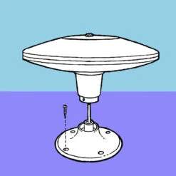 Vision Plus Status 350 Omni-Directional Antenna With VP2 TV Amplifier -Family Camp Gear Store 04 2085.2 42346.1633448124