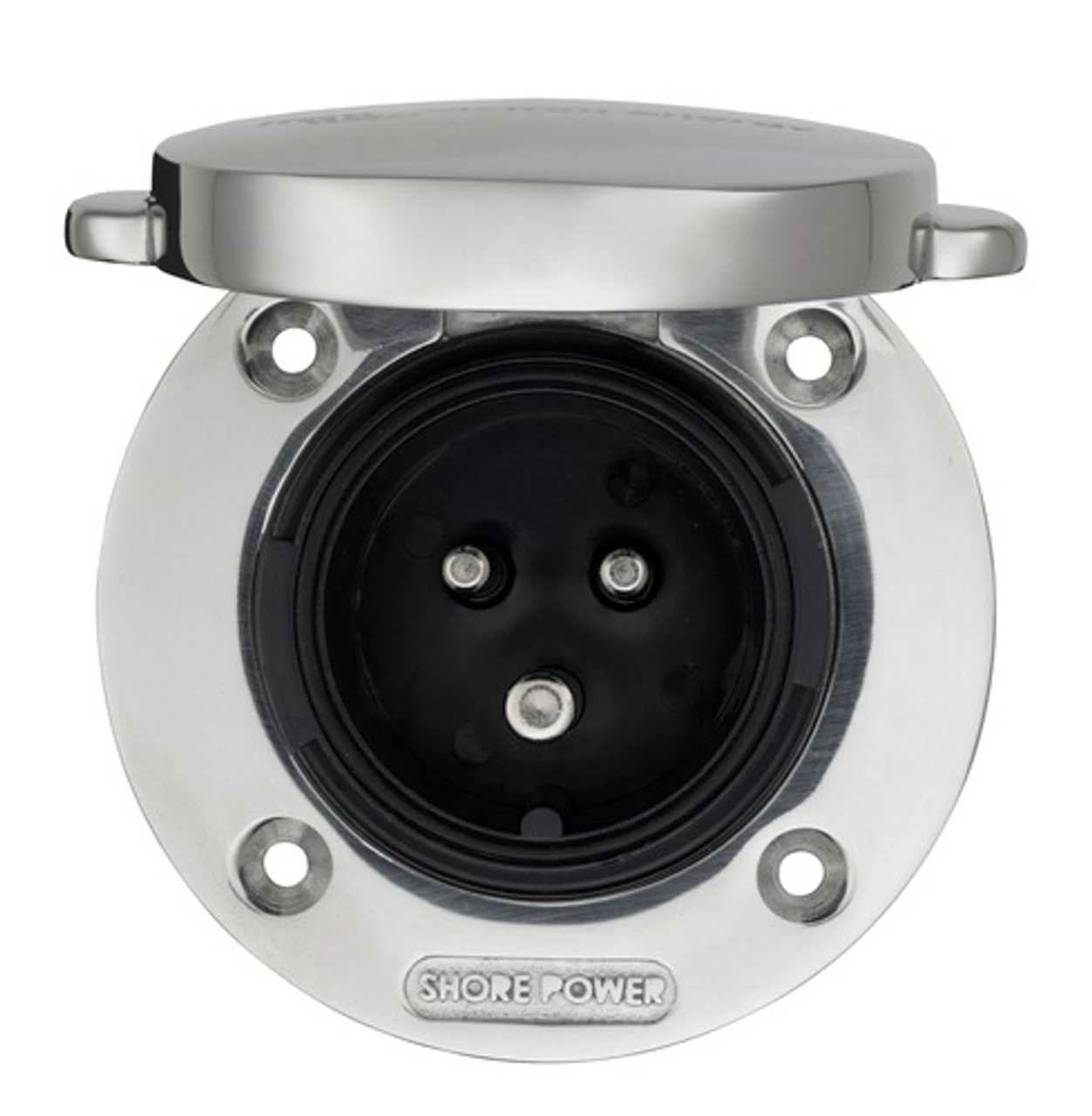 Victron Energy Stainless Steel Mains Power Inlet Cover 4 Victron Energy Stainless Steel Mains Power Inlet Cover - Image 2