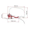 Fiamma F80 Ducato Jumper Relay Boxer After 2006 High Roof H2 Awning Bracket Kit -Family Camp Gear Store 18707 1619576022 85751.1625578905