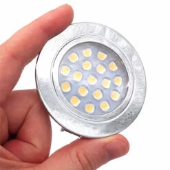 Dimatec Chrome Recessed LED Downlight Default On Memory -Family Camp Gear Store 200SMB1.2 18CR 3 58631.1674742994