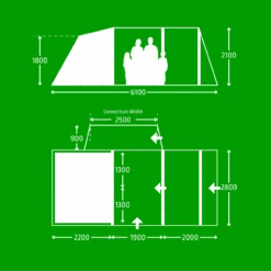 Kampa Touring AIR Drive Away Awning For Campervans 11 Kampa Touring AIR Drive Away Awning For Campervans -Family Camp Gear Store 2021 Drive Away Awning Floorplans WHITE Touring 0 77225.1641912905