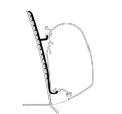 Thule Awning Bracket Kit For Omnistor 4900, 5200 & 8000 - Renault Master High Roof H3