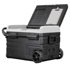 Alpicool 45 Litre Wheeled 12v Portable Camping Fridge Freezer Cool Box -Family Camp Gear Store 45 7 98193 63697.1664570330