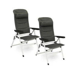 Family Camp Gear Store -Family Camp Gear Store Balletto Chair Heather Grey Pair 47891.1675769528