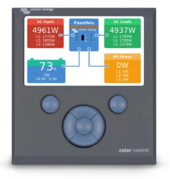 Victron Energy Color Control GX Panel For Batteries & Solar Panels 8 Victron Energy Color Control GX Panel For Batteries & Solar Panels -Family Camp Gear Store Color Control Screen Overview 95338.1547630492