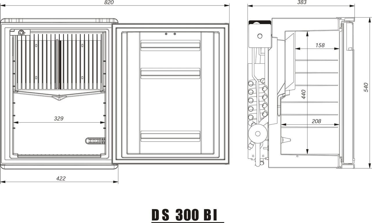 Dometic Silencio DS300 Minicool Silent Fridge 9 Dometic Silencio DS300 Minicool Silent Fridge - Image 7