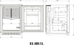 Dometic Silencio DS400 Silent Mini Bar Fridge 18 Dometic Silencio DS400 Silent Mini Bar Fridge -Family Camp Gear Store DS400 FS dimension 27 64209.1515168548
