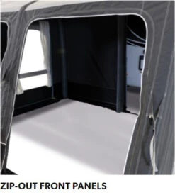 Dometic Rally Air Pro S Awning -Family Camp Gear Store Dometic Rally Awning zip out panels 00100.1643906062