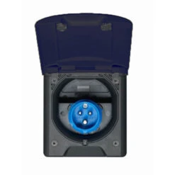 FAWO Mains Inlet With Magnetic Closure For Caravan Motorhome Campervan -Family Camp Gear Store FAWO Mains Inlet With Mag Close Black 19543.1668768211