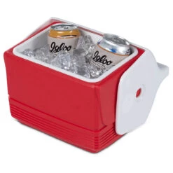 Igloo Playmate Mini Compact 3 Litre Red Lunch Cool Box 12 Igloo Playmate Mini Compact 3 Litre Red Lunch Cool Box -Family Camp Gear Store Igloo Playmate Mini Compact Portable School Kids Lunch Cool Box Red Ice White 50321 05 55552.1642426498