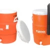 IGLOO 10 Gallon Seat Top Commercial Water Cooler & Cup Dispenser 37.5L -Family Camp Gear Store Igloo 400 main 36046.1583418441