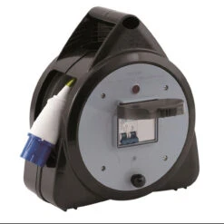 Outwell Mensa Mains Camping Roller Hook Up Kit With USB & Light -Family Camp Gear Store Mensa Roller Kit Rear View 05721.1661868630