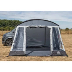 SunnCamp Swift Van 325 Motorhome Campervan Drive Away Awning 19 SunnCamp Swift Van 325 Motorhome Campervan Drive Away Awning -Family Camp Gear Store Van 325 Low Drive Away Awning Roll Up Front Door Open 49371.1677144772