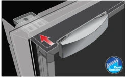 Vitrifrigo C42L 12/24v Marine & Caravan Compressor Fridge -Family Camp Gear Store airlock features DOOR OUTSIDE 81960.1427794118