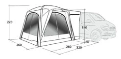 Outwell Bremburg Air Campervan Drive Away Awning -Family Camp Gear Store bremburg air measurements 76143.1634119964