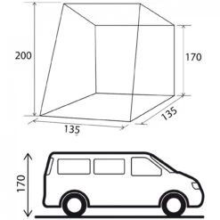 Brunner Pilote Tailgate Tent For VW Caddy -Family Camp Gear Store brunner pilote tailgate tent dimensions 57248.1657535519