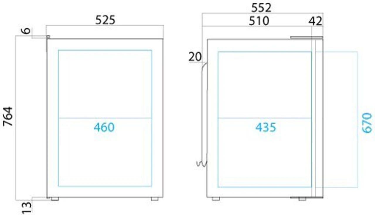 Vitrifrigo C130L 2 Way Boat & Caravan Compressor Fridge 5 Vitrifrigo C130L 2 Way Boat & Caravan Compressor Fridge - Image 3