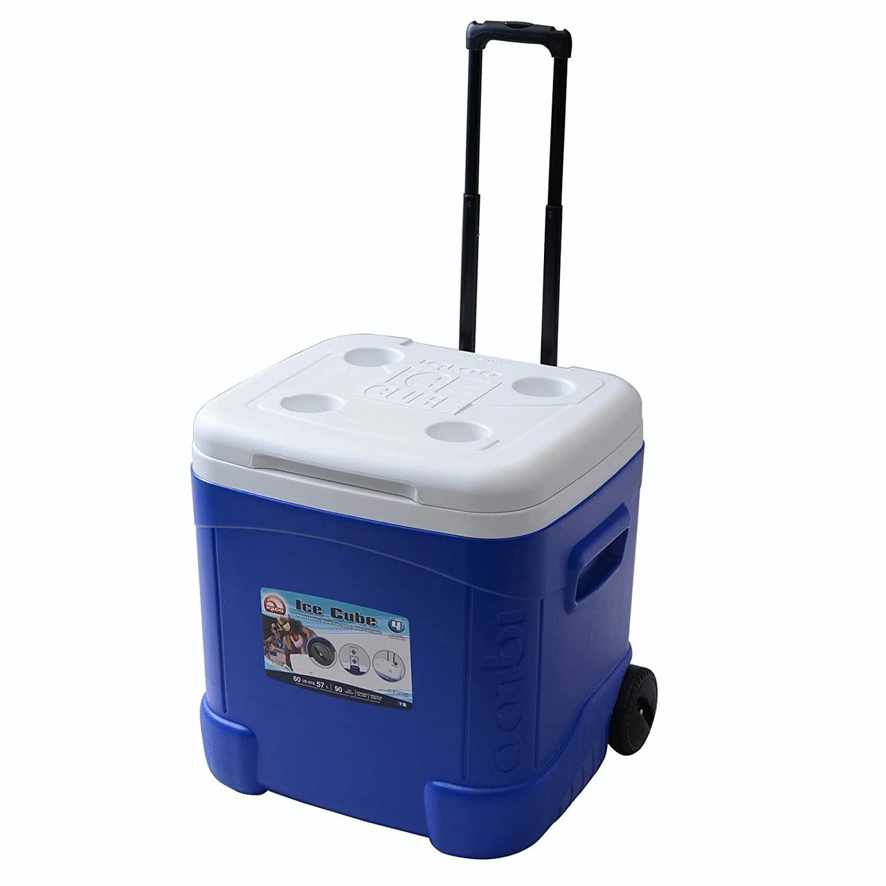 Igloo Ice Cube 60 Roller Wheeled Ice Chest Cool Box 3 Igloo Ice Cube 60 Roller Wheeled Ice Chest Cool Box
