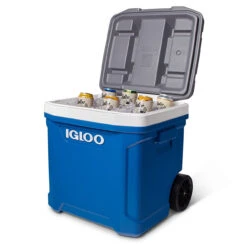Igloo Latitude 60 Quantum Roller Mobile Ice Chest Cool Box 14 Igloo Latitude 60 Quantum Roller Mobile Ice Chest Cool Box -Family Camp Gear Store igloo latitude quantum 60 roller wheeled cool box 34664 04 64347.1638869137