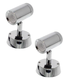 Apus 12v LED Mini Dimmer Spotlight For Caravan Or Motorhome -Family Camp Gear Store led mini spot light caravan motorhome campervan two pack 82112.1589293921