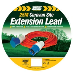 Maypole Camping And Caravan Site Mains Extension Hook Up Leads 7 Maypole Camping And Caravan Site Mains Extension Hook Up Leads -Family Camp Gear Store maypole 25m 230v caravan site extension lead 57431.1427723425
