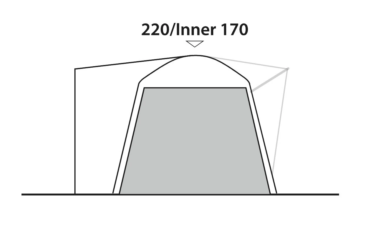 Outwell Inner Tent For Milestone Bremburg Linnburg & Starville Awnings 5 Outwell Inner Tent For Milestone Bremburg Linnburg & Starville Awnings - Image 3