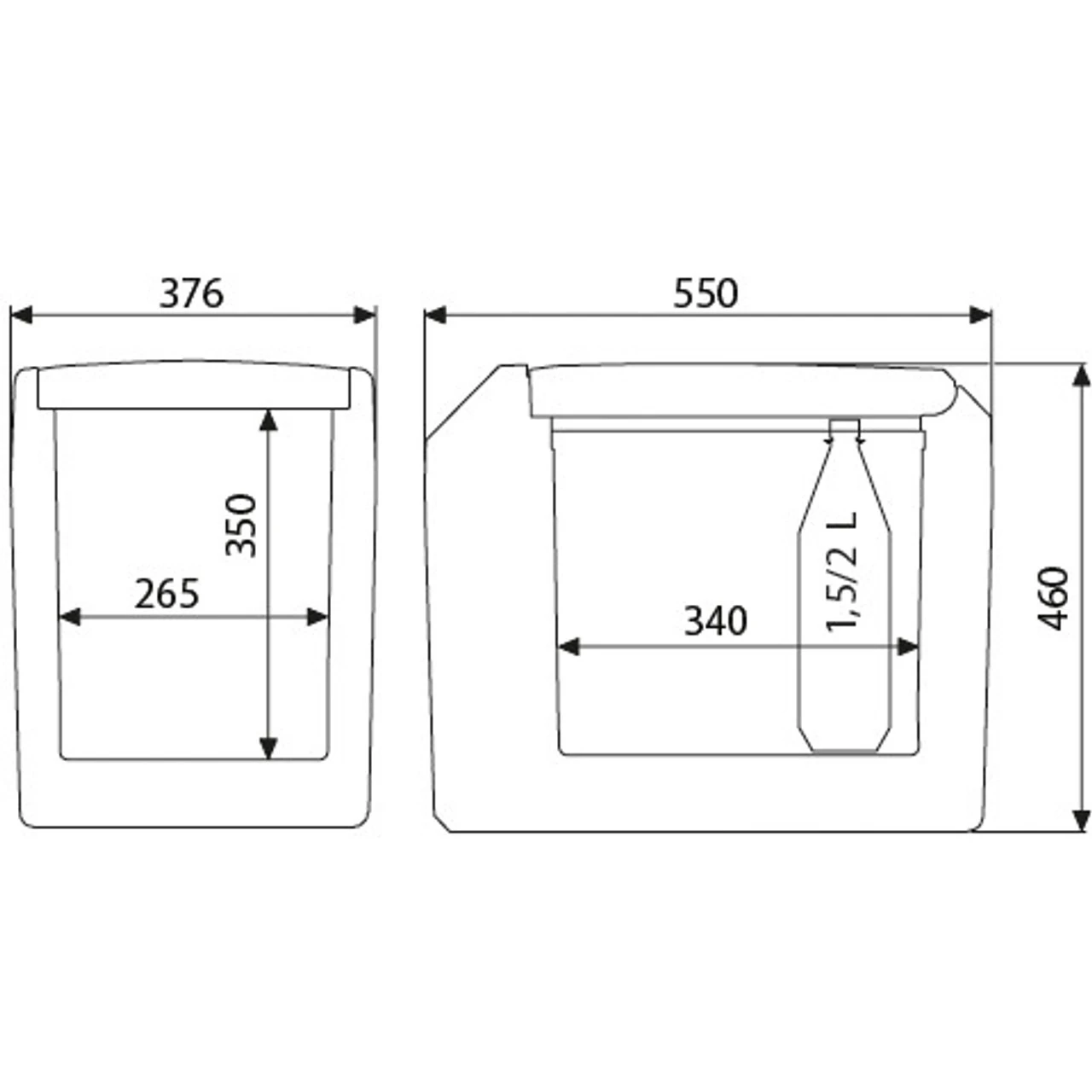 Dometic Waeco Tropicool TCX35 Thermoelectric 12v 24v Mains Cool Box 6 Dometic Waeco Tropicool TCX35 Thermoelectric 12v 24v Mains Cool Box - Image 4